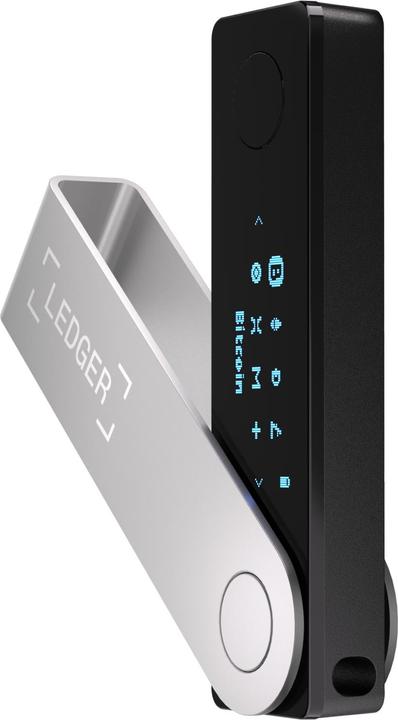 Ledger Nano X - Nero onice (Bitcoin, Litecoin, Ubiq, Bitcoin Cash, Komodo, Zcash, Ethereum Classic, Ether, Vertcoin, Stellar, Neo, Dash)