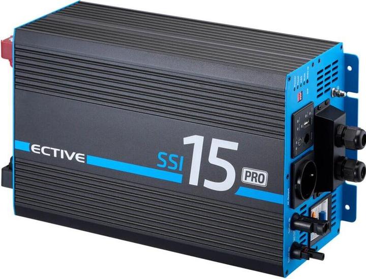Immagine prodotto Ective Inverter SSI 15 PRO 1500W/12V 4in1 ad onda sinusoidale con circuito di priorità di rete
