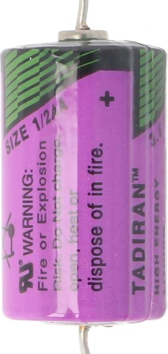 Actual product image Tadiran Batterie Inorganic SL-350/P inkl. Anschlussdrähte (1 pcs., AA, 1000 mAh)