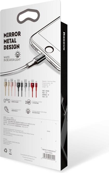 Image du produit Baseus Shining Series pour Apple (1 m, USB 2.0)