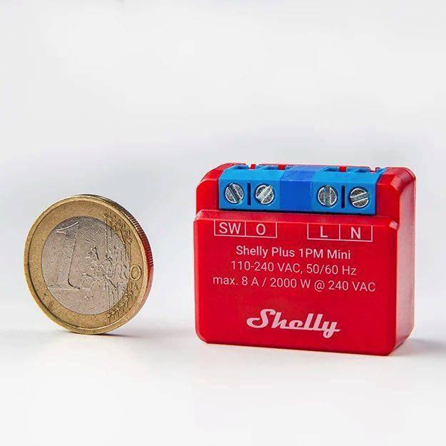 Produktbild Shelly Plus 1PM Mini (Schaltaktor)