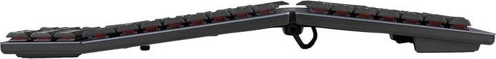 Productafbeelding Perixx PERIBOARD-335 DE BL, bedraad ergonomisch mechanisch compact toetsenbord - plat blauw (NL, Bedraad)