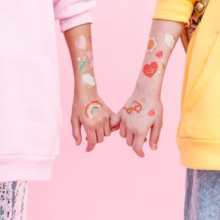Actual product image Partydeco Daisy Tattoos