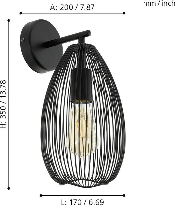 Actual product image EGLO Clevedon (E27)