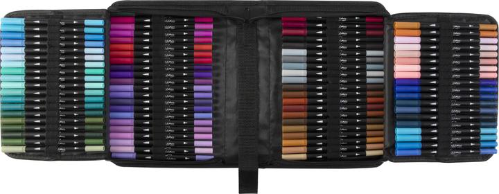 Actual product image Nassau Double markers 120 pcs in Nylon Wallet - (K-AR0132/GEA) (120 x)