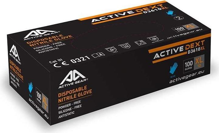 Productafbeelding Active Gear nitril handschoenen L (L)