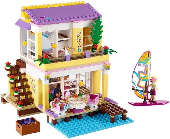 Actual product image LEGO Stephanie's beach house (41037, LEGO Friends)