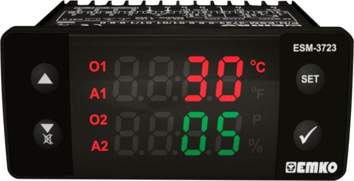 Image du produit Emko Elektronik A.S. Régulateur de température, PID/ON/OFF, analogique, 230V, SSR/relais