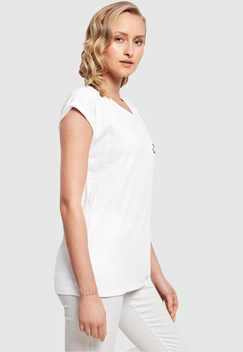 Produktbild Merchcode Ladies But First Coffee Extended Shoulder Tee - 117869 (4XL)