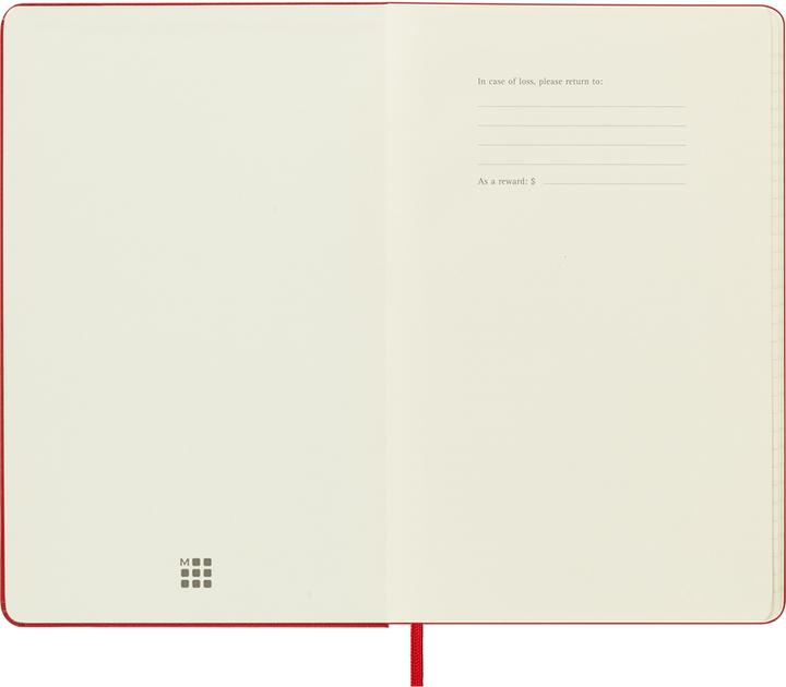 Actual product image Moleskine Notebook (A5, English)