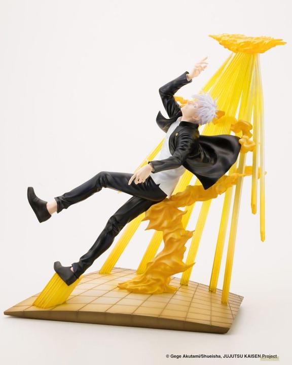 Actual product image Kotobukiya Jujutsu Kaisen ARTFX J Statue 1/8 Satoru Gojo Hidden Inventory (Premature Death Version Deluxe Editi