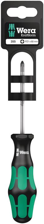 Immagine prodotto Wera 355 PZ 1 x 80 mm SB (Cacciavite a croce PZ)