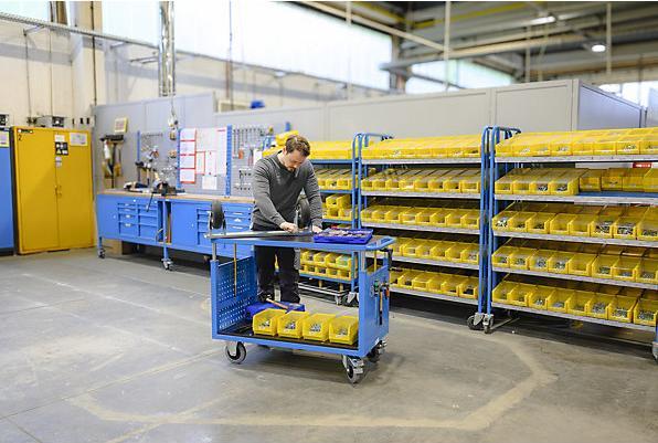 Produktbild eurokraft pro Montagewagen, höhenverstellbar (400 kg)