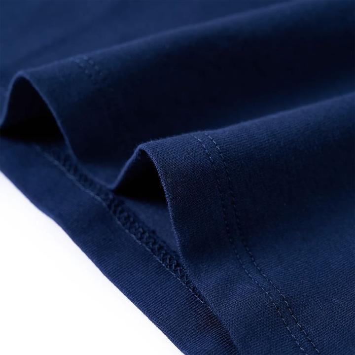 Immagine prodotto VidaXL Camicia da bambino a maniche lunghe blu navy 116,Materiale: 95 % cotone (116)