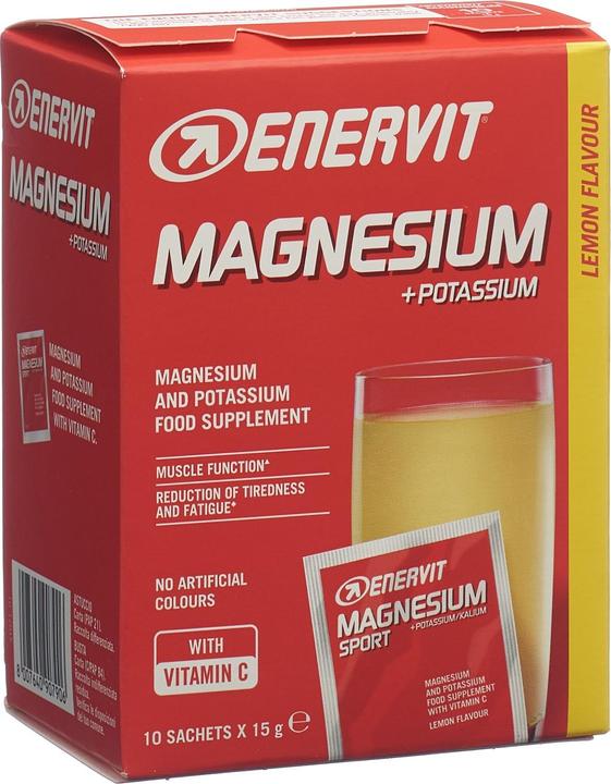 Enervit Magnesium Potassium, 10 x15 g (10 Stück, Beutel, 183 g)