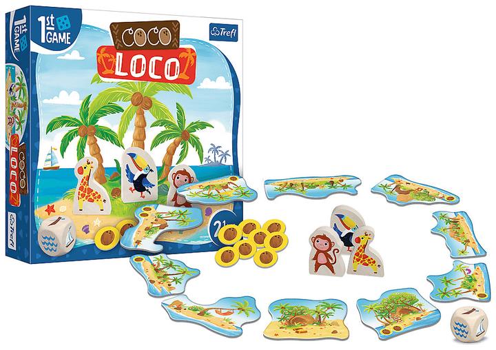 Actual product image Trefl Gra Coco Loco (German, French, Italian, English)