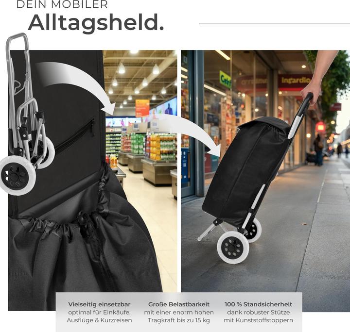 Image du produit tectake Chariot de courses