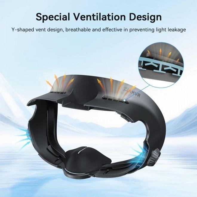 Actual product image AMVR Meta Quest 3 Gesichtsschnittstelle Komfort Pro mit Belüftungssystem