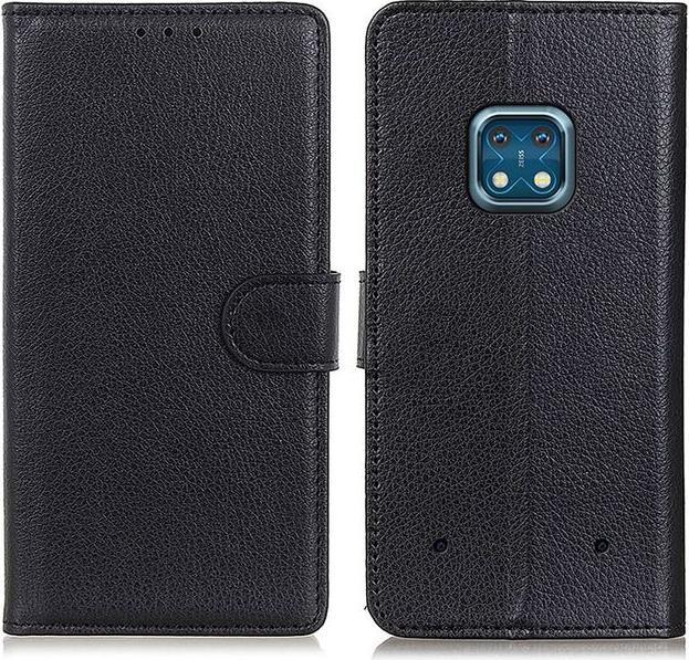 Actual product image MU Classic Litchi Leather Bookcover Series (Nokia XR20)