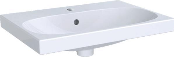 Produktbild Geberit Waschtisch Acanto 60cm wei Keratec 500631018 (420 mm, 600 mm)