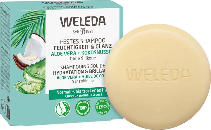 Weleda Feuchtigkeit und Glanz (Festes Shampoo)