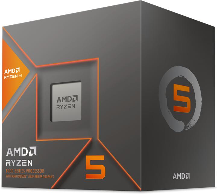 Image du produit AMD Ryzen 5 8600G (AM5, 4.30 GHz, 6 -Core)