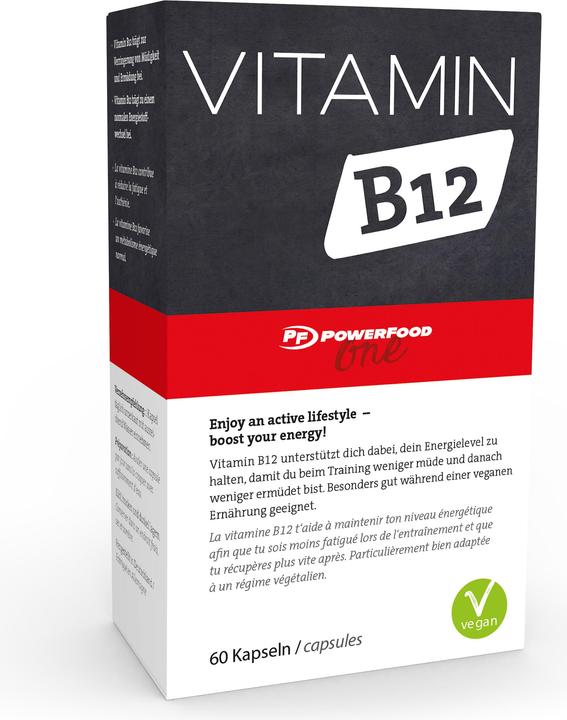 PowerFood One Vitamin B12 (60 Stück, Kapseln, 1000 g)