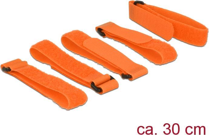 Immagine prodotto Delock Chiusura con velcro (Fascette in velcro, 300 mm, 5 pz.)