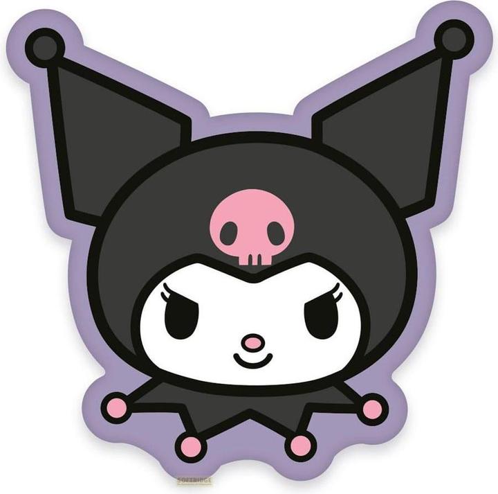 Immagine prodotto Herding Cuscino decorativo Sanrio Kuromi Face 36 cm