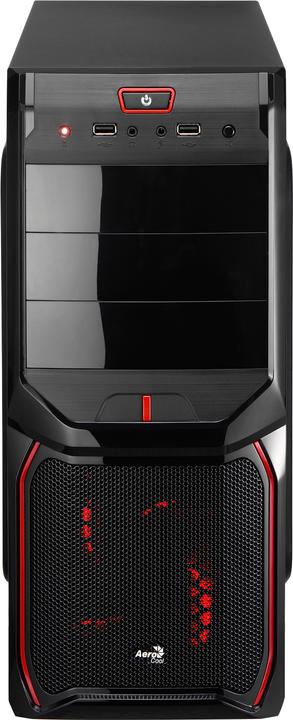 Produktbild AeroCool V3X Advance Devil Red Edition (ATX, mATX)