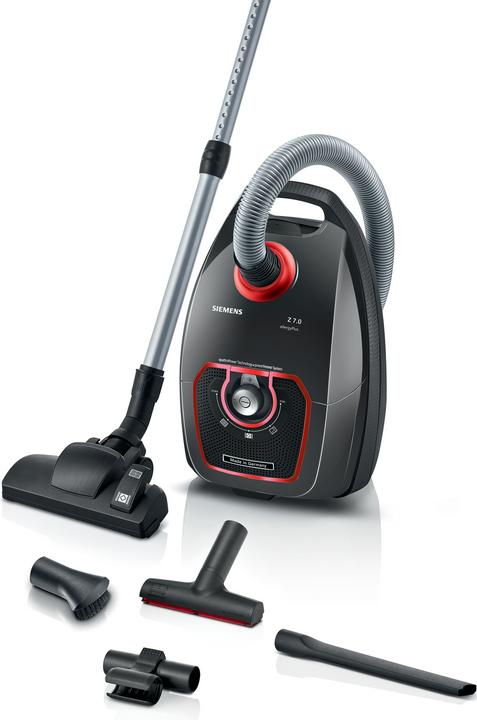 Produktbild Siemens Staubsauger mit Beutel, Z 7.0, Grau, VSZ7XTRM