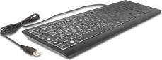 Actual product image Delock USB Tastatur kabelgebunden 1,5 m schwarz mit XXL Buch (DE, Cable)