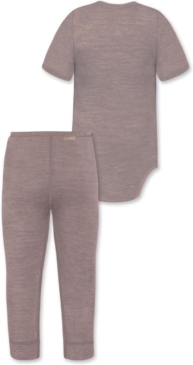 Produktbild Normani Baby Merino Kurzarmbody „Tihoi" und Hose „Tutira" - 9613 (74)