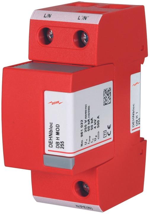 Produktbild Dehn DBH M 1 255 Blitzstromableiter Typ 1 DEHNbloc H M 1-polig 255V AC