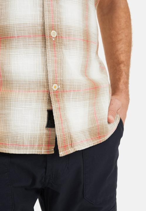 Immagine prodotto Camel Active Kariertes Kurzarmhemd aus reiner Baumwolle (4XL)