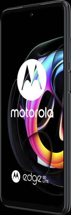 Actual product image Motorola Edge 20 Lite (128 GB, Electric Graphite, 6.70", Hybrid Dual SIM, 108 Mpx, 5G)