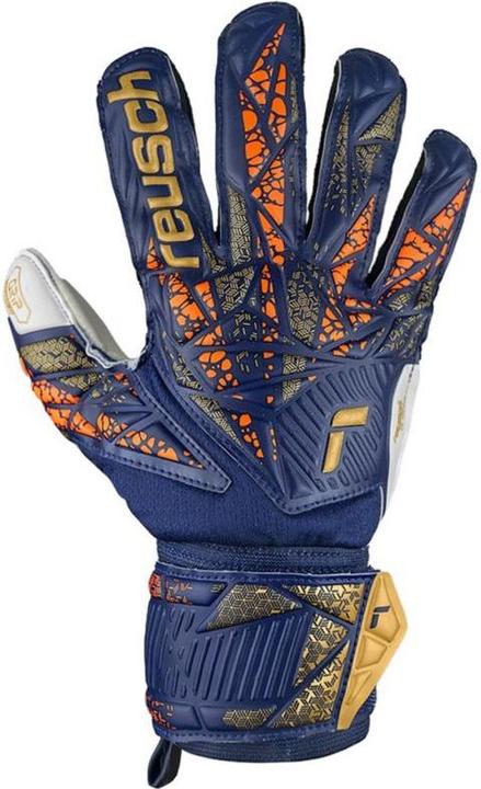 Actual product image Reusch Rękawice bramkarskie Attrakt Grip niebieskie 5470815 4410 10 5 (10.5)