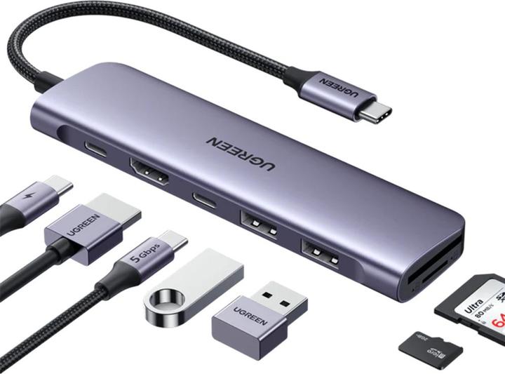 Produktbild Ugreen CM195 (USB-C, 6 Ports)