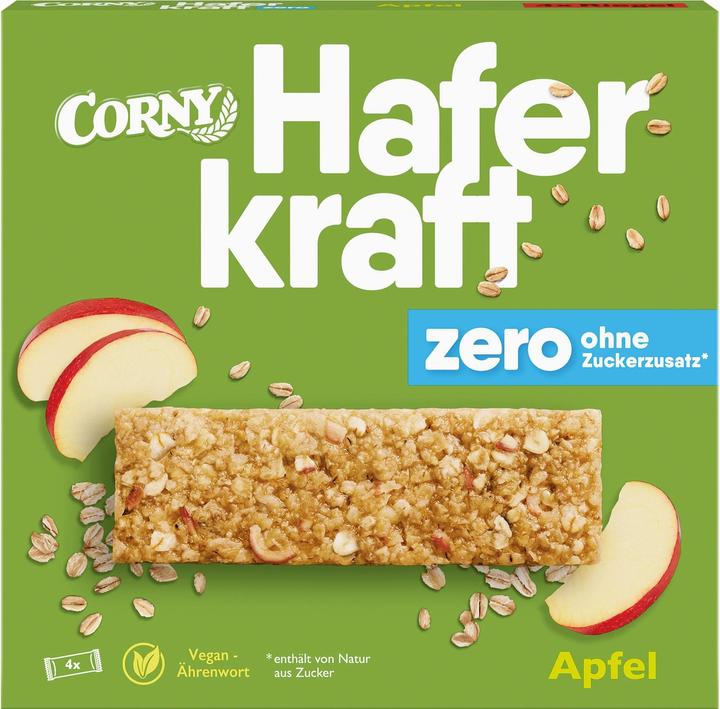 Produktbild Corny Haferkraft Zero Apfel (Apfel, 1 Stk., 140 g)