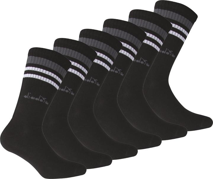 Diadora Socken Casual Bequem sitzend (6er Pack, 39 - 42)