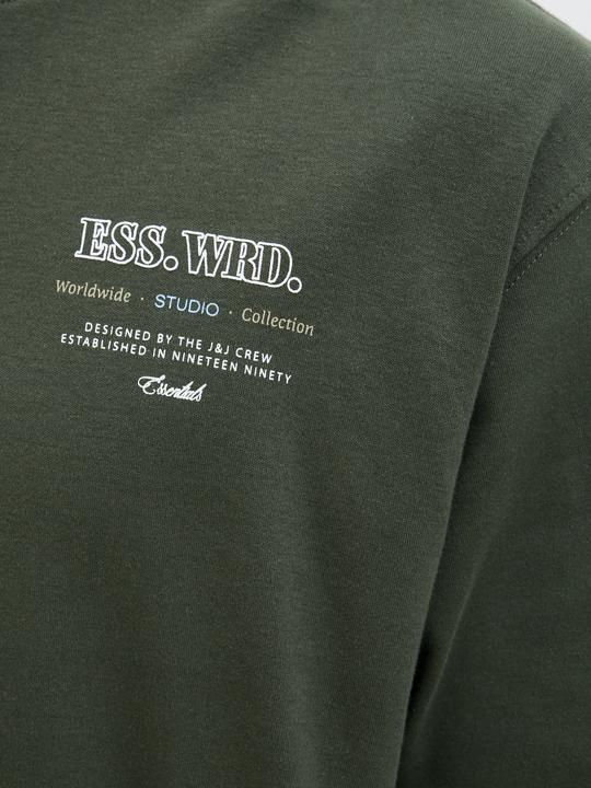 Actual product image Jack & Jones Jjeurban Edge Studio Tee Ss Sn Pls (4XL)