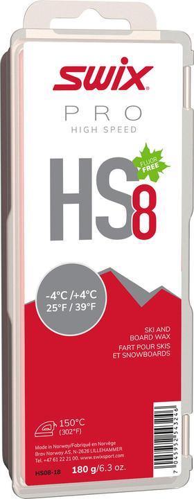 Swix HS8 Rouge (Cire)