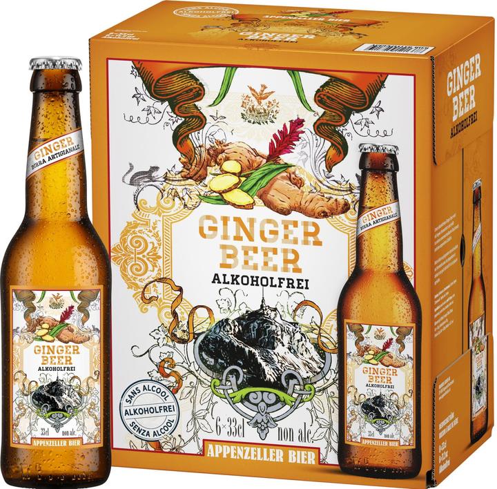 Appenzeller Bier Ginger-Beer (6 x 33 cl)
