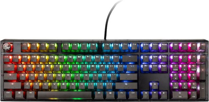 Produktbild Ducky One 3 Aura Black Gaming Tastatur, RGB LED - Gateron Baby Kangaroo (US) (Eng. Int., Kabelgebunden)