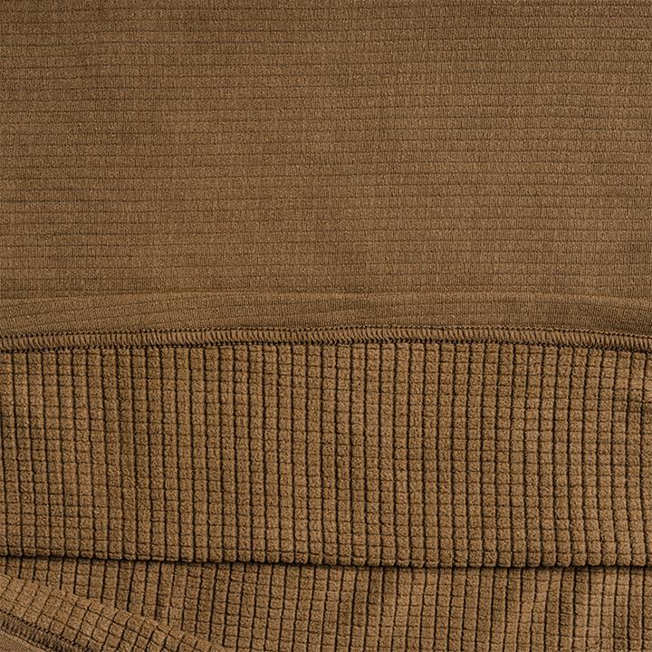 Actual product image A10 Equipment Langarm Shirt THERMO PERFORMER SWEAT ZIP -10°C/-20°C, tan (XL)