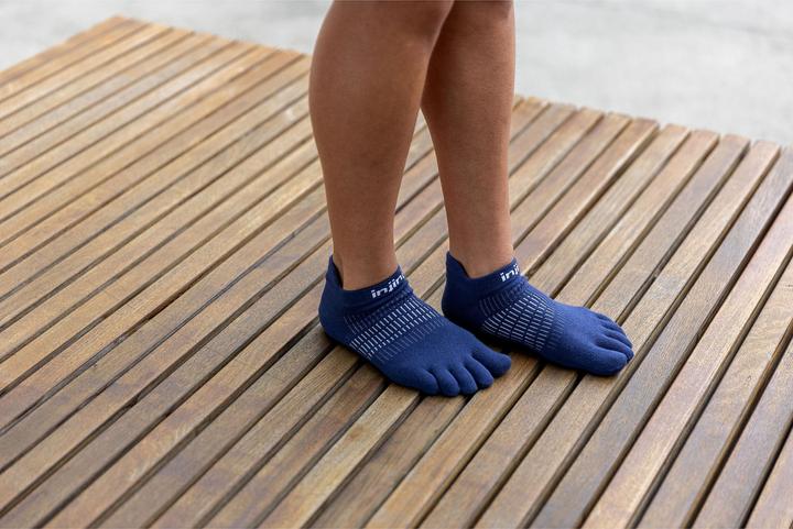 Actual product image Injinji Women's Run Lightweight No-Sho (XS/S)