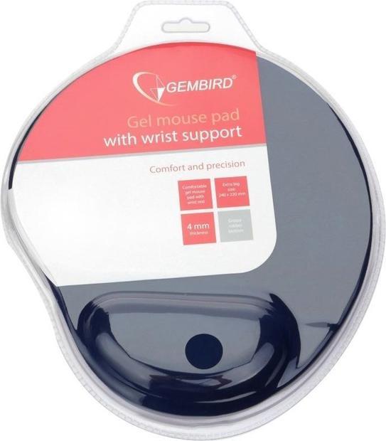 Produktbild Gembird MP-GEL-B Gel mouse pad w