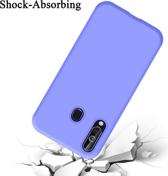 Productafbeelding Cadorabo TPU Liquid Silicone Case Cover (Samsung Galaxy A60, Samsung Galaxy M40)