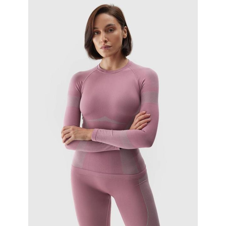 Immagine prodotto 4F Felpa termoattiva da donna F113 rosa scuro 4FAW23USEAF113 53S XS/S