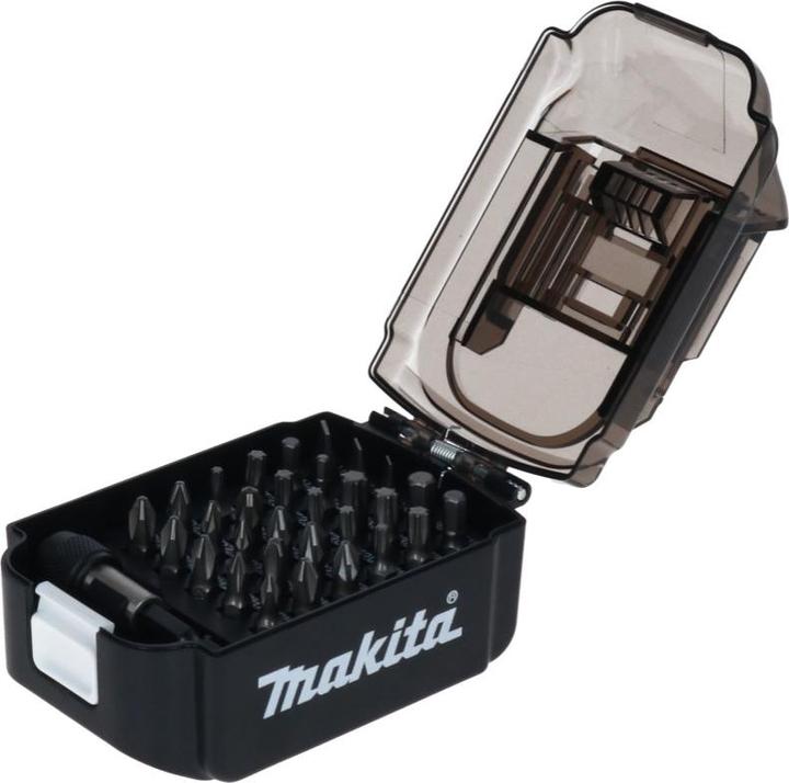 Productafbeelding Makita Bit gezet (T10, T15, T40, H3, H4, PH0, PH, PH1, PH2, PH3, PZ0, PZ1, PZ2, PZ3, T20, T25, T27, T30, H5, H6, SL 0,6 x 4,5, SL 0,8 x 5,5, SL 1,2 x 6,5)